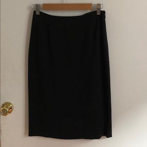 Dolce & Gabbana Black Pencil Skirt